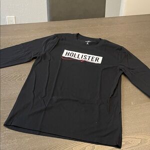 Hollister Kids Black Long Sleeve Pajama Top